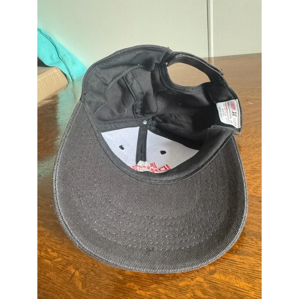 Headmaster‎ Hat Cap Strap Back One Size Black Fun With Dick & Jane Movie Mens
